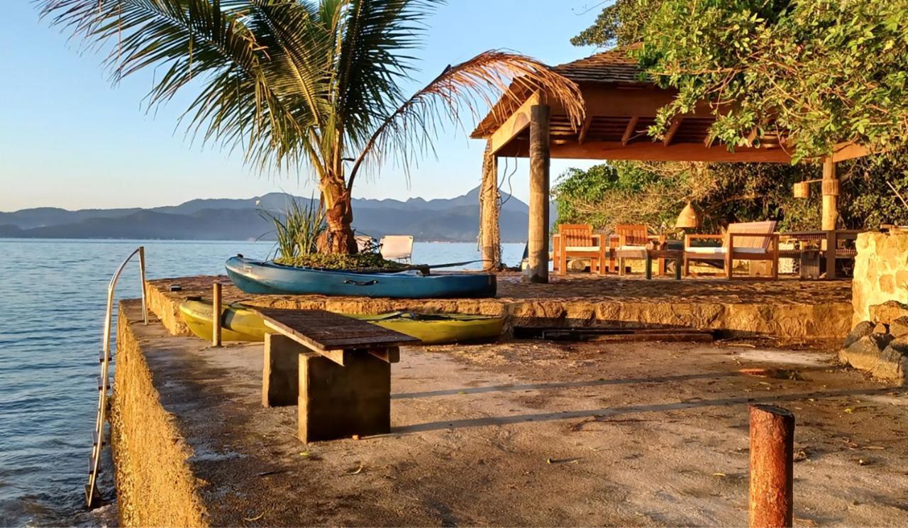 Вилла Refugio Na Frente Do Mar Em Ilha De Araujo Парати Экстерьер фото